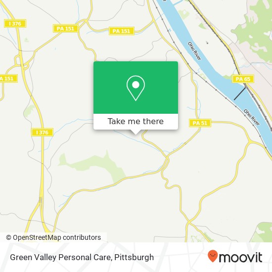 Green Valley Personal Care map