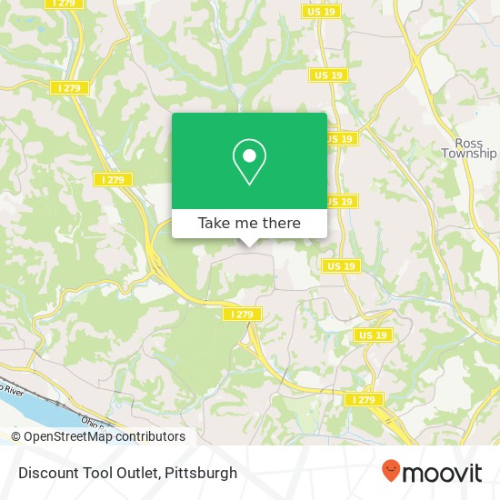 Discount Tool Outlet map