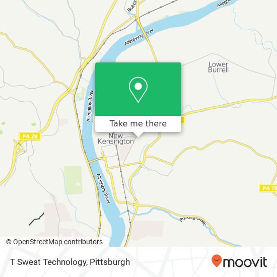 T Sweat Technology map