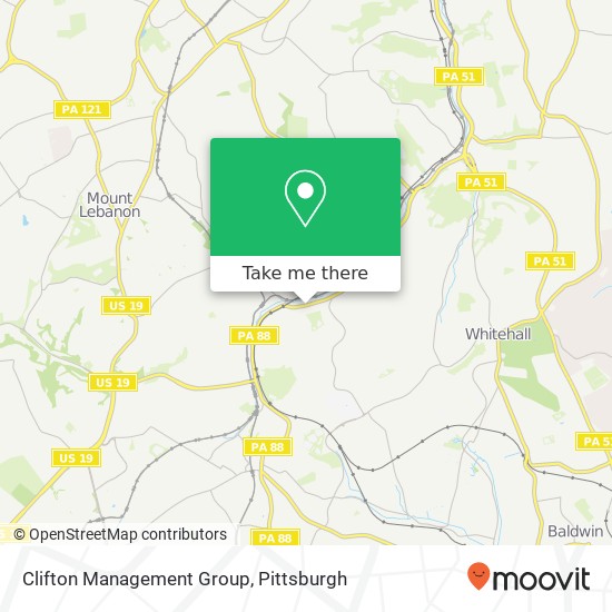 Mapa de Clifton Management Group