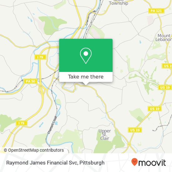 Raymond James Financial Svc map