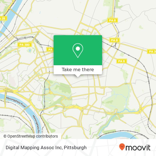 Mapa de Digital Mapping Assoc Inc