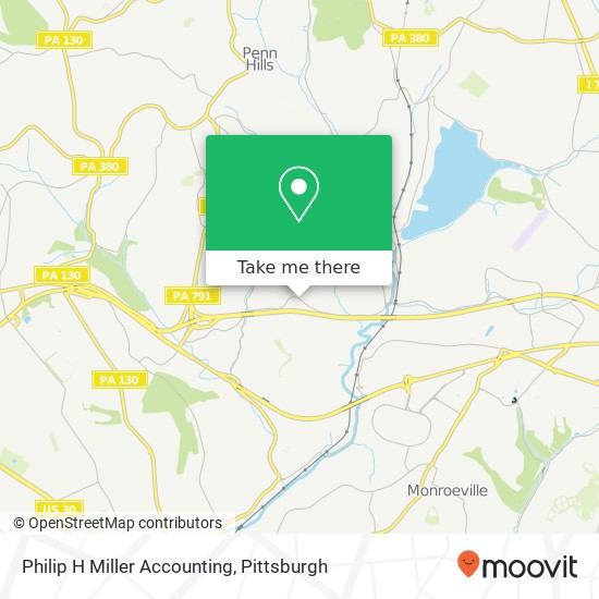 Mapa de Philip H Miller Accounting