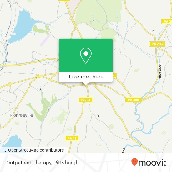 Outpatient Therapy map