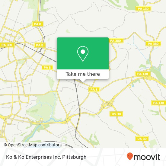 Mapa de Ko & Ko Enterprises Inc