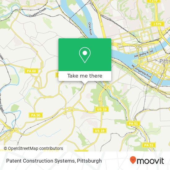 Mapa de Patent Construction Systems
