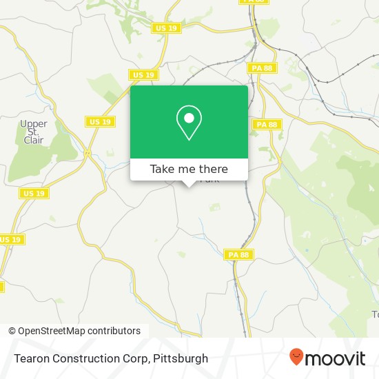 Mapa de Tearon Construction Corp