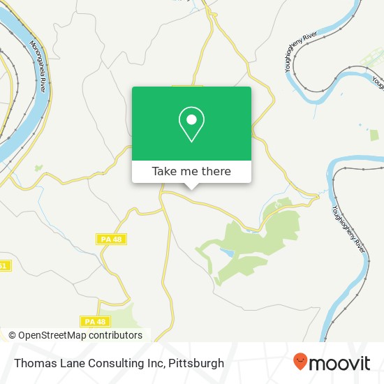 Mapa de Thomas Lane Consulting Inc