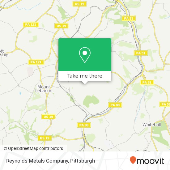 Reynolds Metals Company map