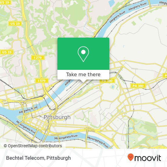 Bechtel Telecom map