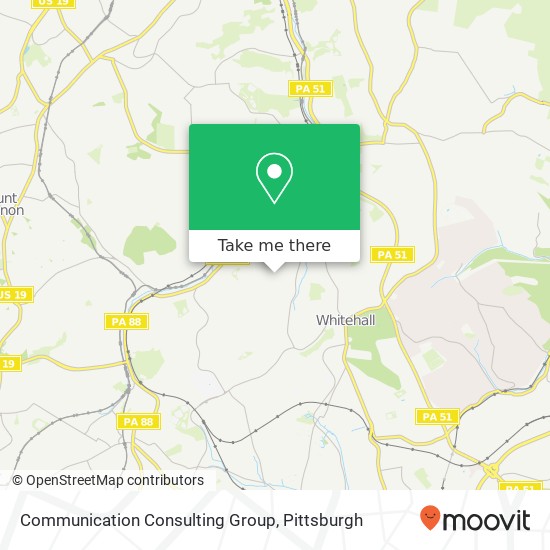 Mapa de Communication Consulting Group