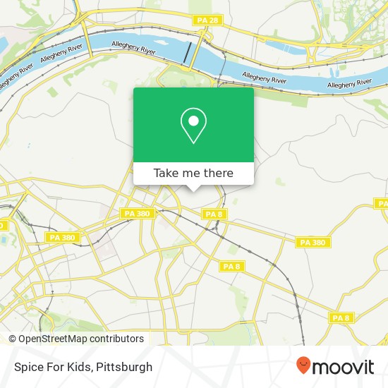 Spice For Kids map