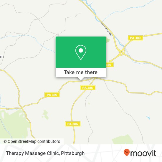 Mapa de Therapy Massage Clinic
