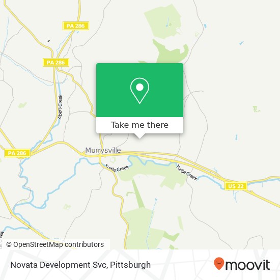 Novata Development Svc map