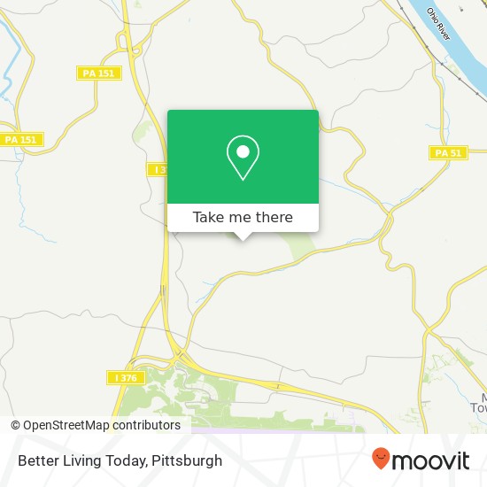 Better Living Today map