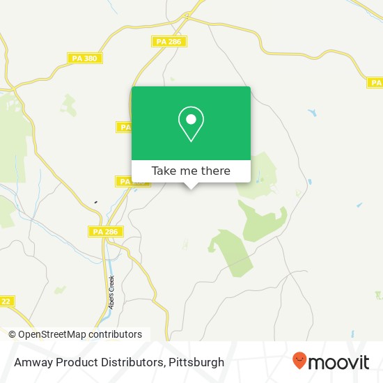 Mapa de Amway Product Distributors