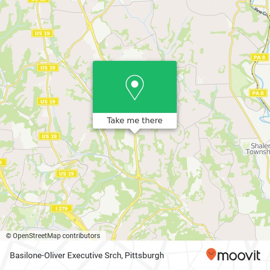 Basilone-Oliver Executive Srch map