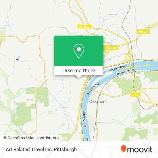 Mapa de Art Related Travel Inc