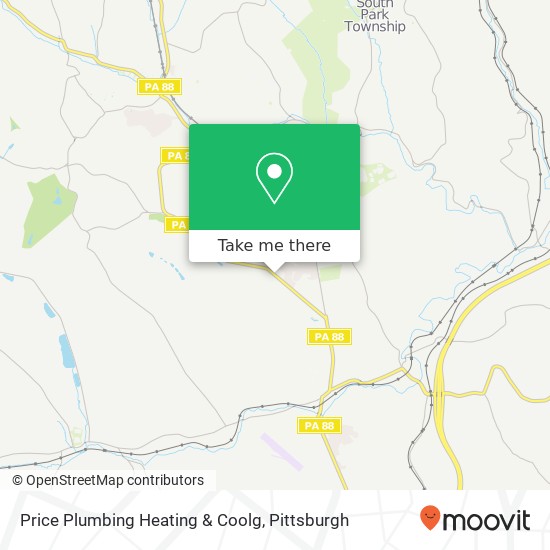 Mapa de Price Plumbing Heating & Coolg