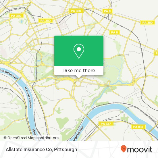 Allstate Insurance Co map