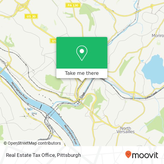 Real Estate Tax Office map