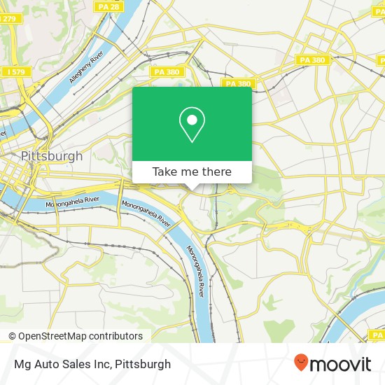 Mapa de Mg Auto Sales Inc