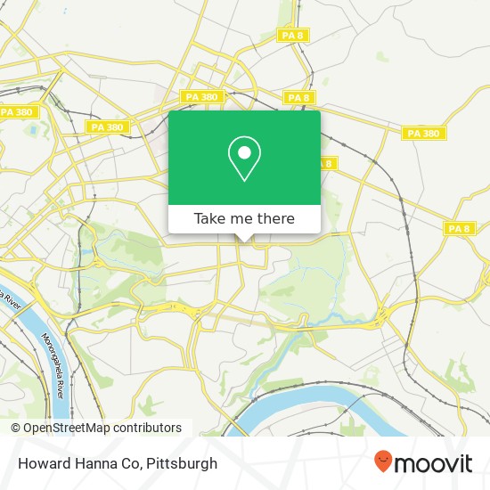Mapa de Howard Hanna Co