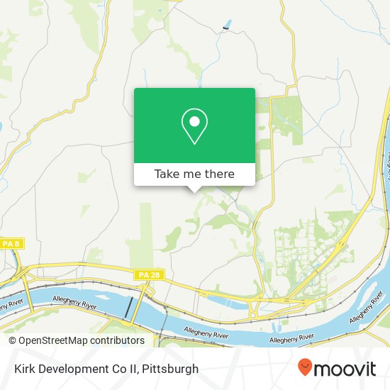 Mapa de Kirk Development Co II
