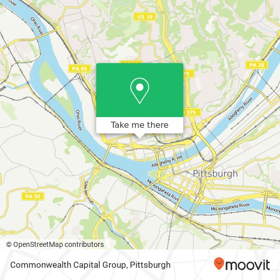 Mapa de Commonwealth Capital Group