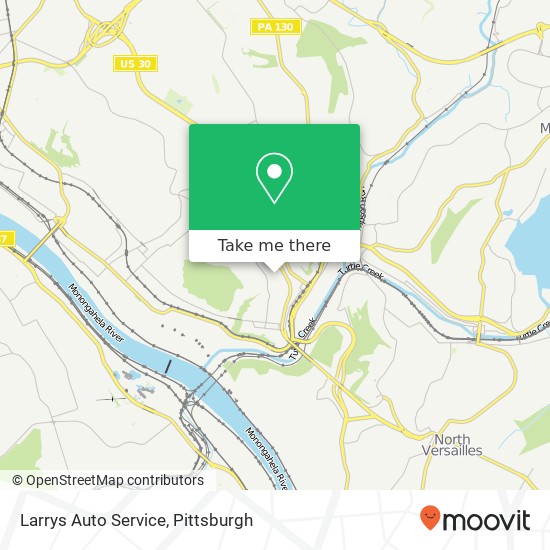 Larrys Auto Service map