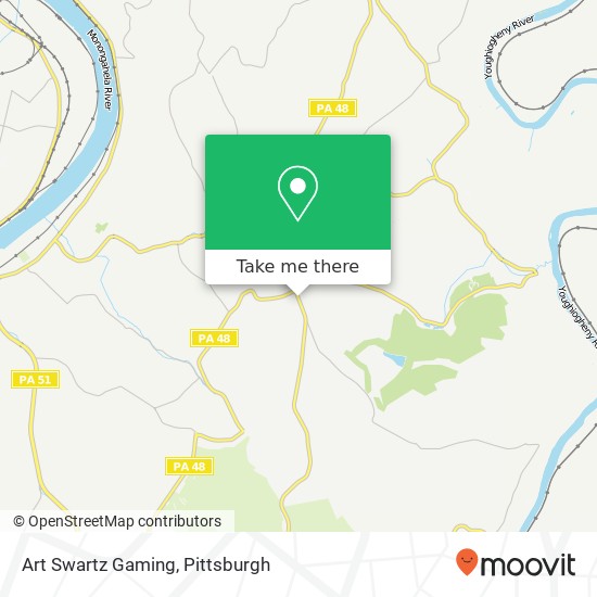 Art Swartz Gaming map