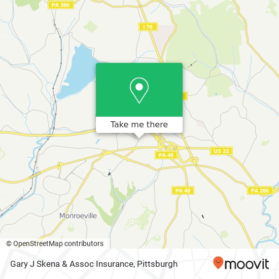 Mapa de Gary J Skena & Assoc Insurance