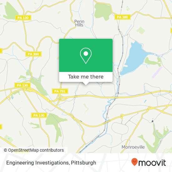 Engineering Investigations map