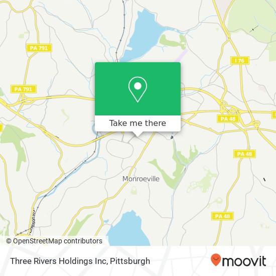 Three Rivers Holdings Inc map