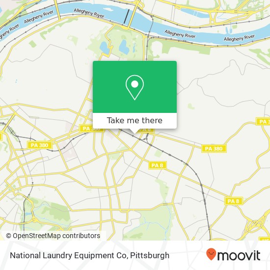 National Laundry Equipment Co map