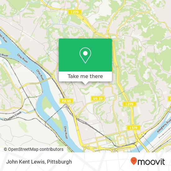 John Kent Lewis map