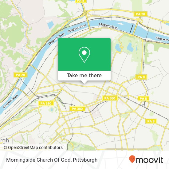 Mapa de Morningside Church Of God