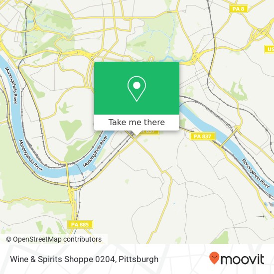 Wine & Spirits Shoppe 0204 map