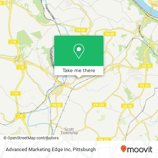 Advanced Marketing Edge Inc map