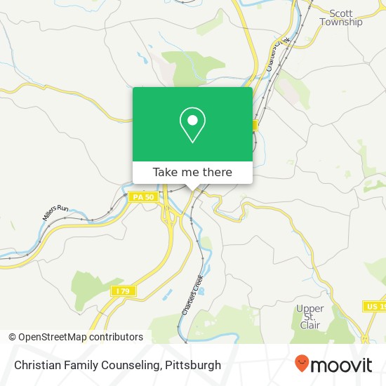 Christian Family Counseling map