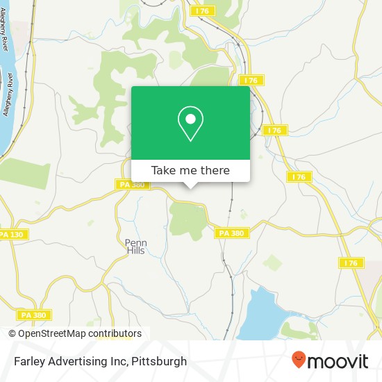 Mapa de Farley Advertising Inc