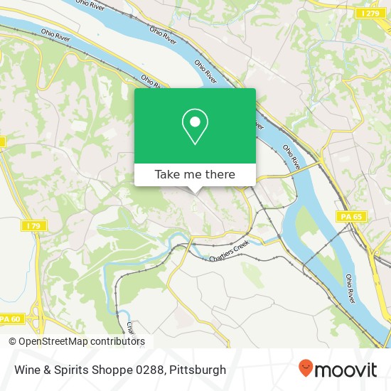 Wine & Spirits Shoppe 0288 map