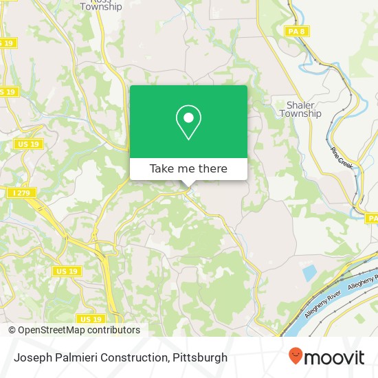 Joseph Palmieri Construction map