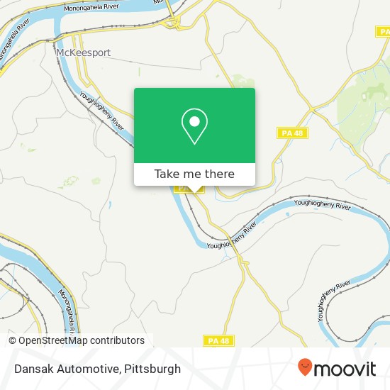 Dansak Automotive map