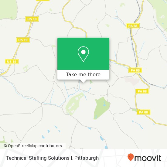 Technical Staffing Solutions I map