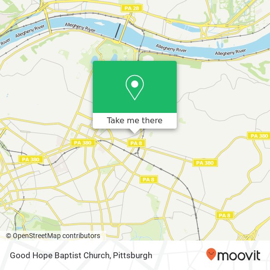 Good Hope Baptist Church map