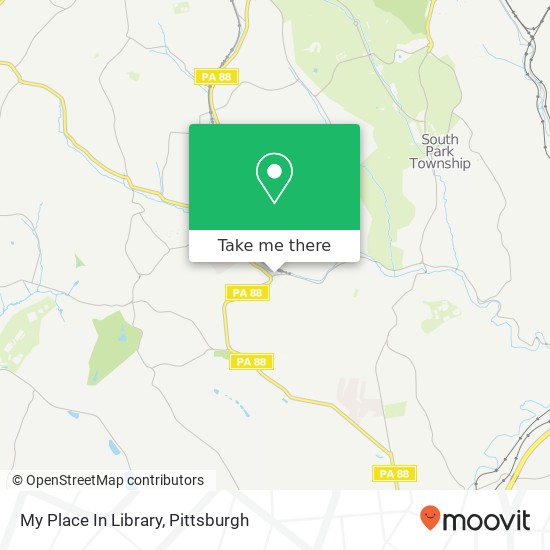 My Place In Library map