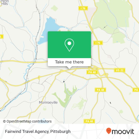 Fairwind Travel Agency map