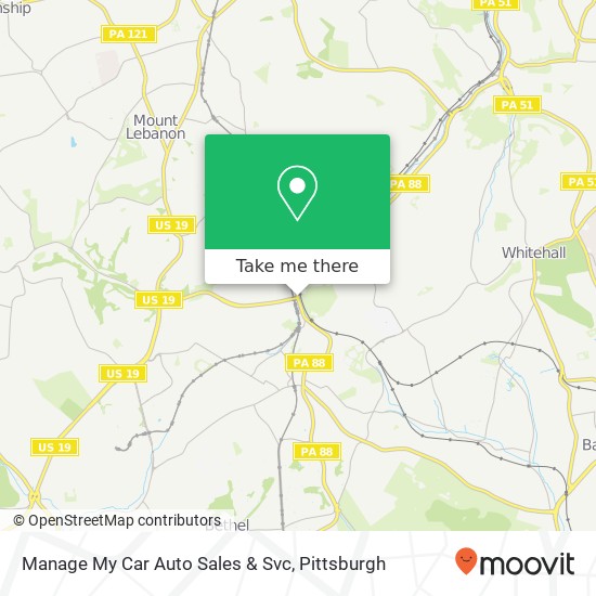 Mapa de Manage My Car Auto Sales & Svc