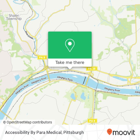 Accessibility By Para Medical map